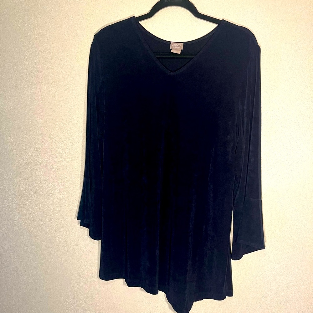 Chico’s Travelers Asymmetrical Tunic